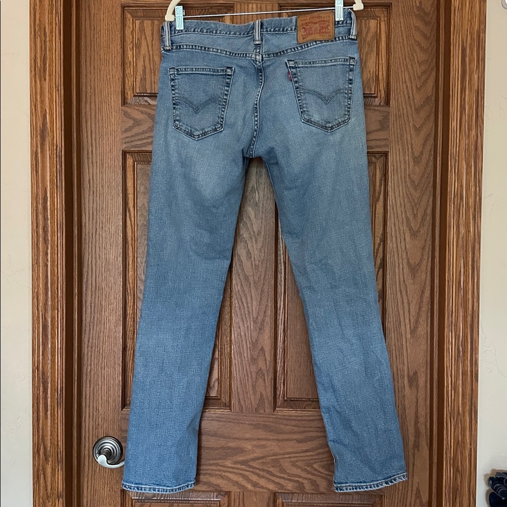 Levi's 511 Skinny Jeans in Light Blue Denim